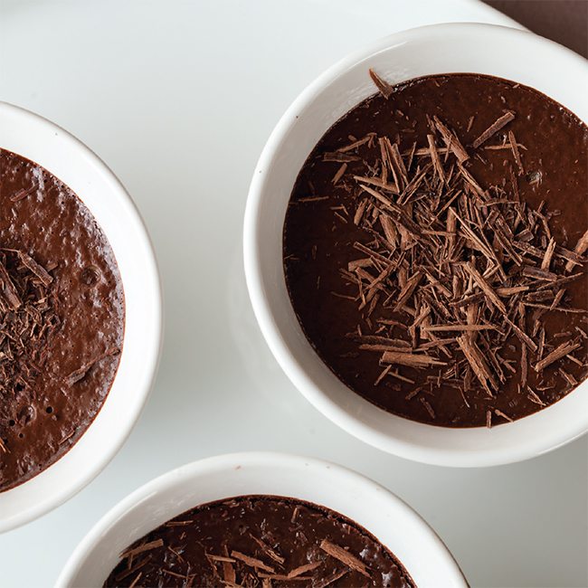 Orange-Infused Chocolate Pots Recipe