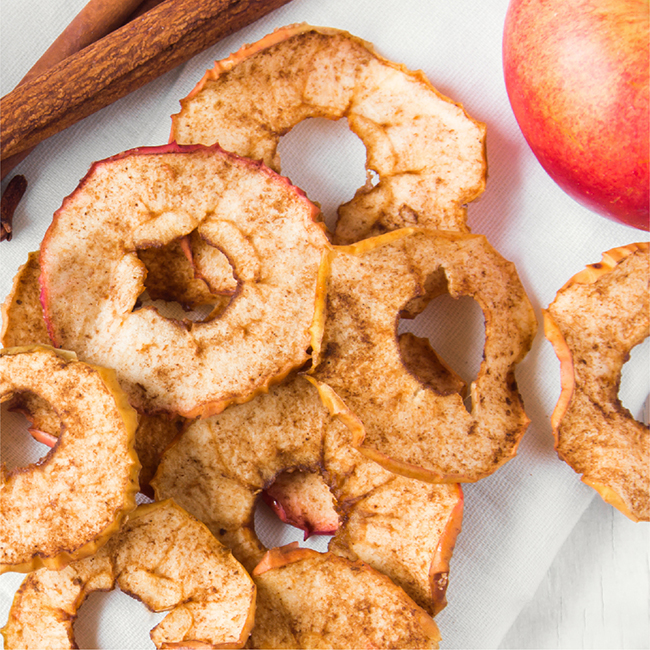 Cinnamon-Apple Chips Recipe